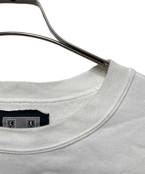 C.E（シーイー）C.E (シーイー) DEGRADATION CREW NECK ホワイト サイズ:XLの古着・服飾アイテム