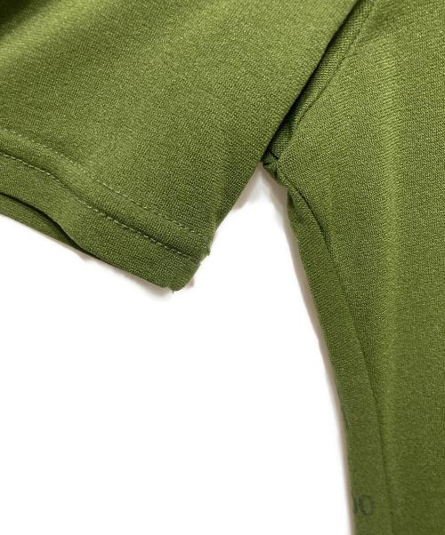 Y's（ワイズ）Y's (ワイズ) VネックTシャツ グリーン サイズ:3の古着・服飾アイテム