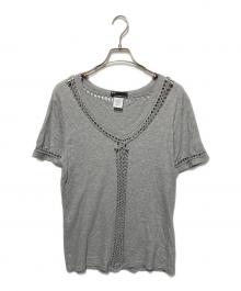 NUMBER (N)INE（ナンバーナイン）の古着「編み込みTシャツ」｜グレー