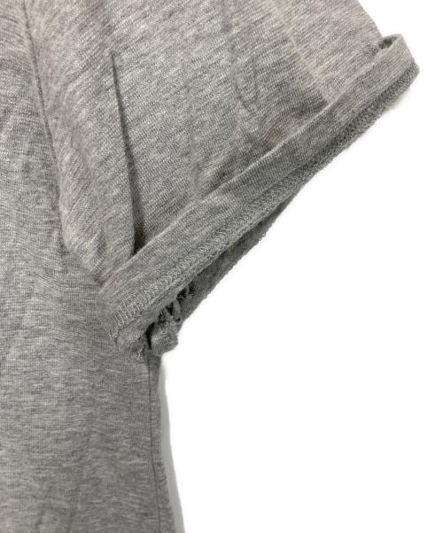 NUMBER (N)INE（ナンバーナイン）NUMBER (N)INE (ナンバーナイン) 編み込みTシャツ グレー サイズ:3の古着・服飾アイテム