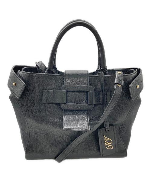 Roger Vivier（ロジェ ヴィヴィエ）Roger Vivier (ロジェ ヴィヴィエ) 2WAYショルダーバッグ ブラックの古着・服飾アイテム