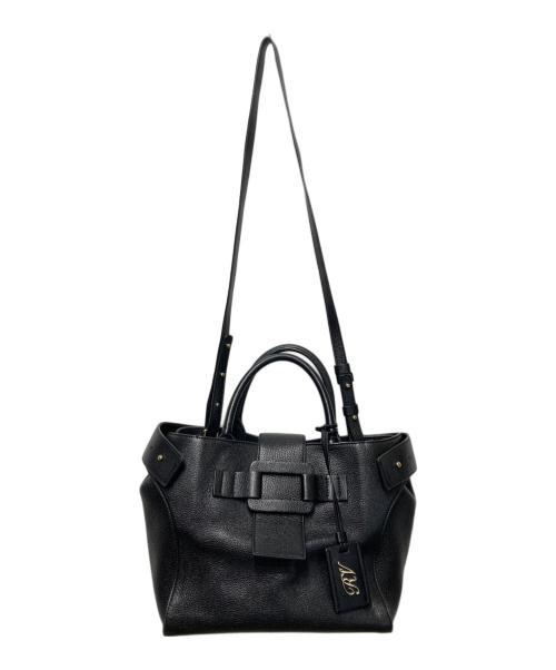 Roger Vivier（ロジェ ヴィヴィエ）Roger Vivier (ロジェ ヴィヴィエ) 2WAYショルダーバッグ ブラックの古着・服飾アイテム