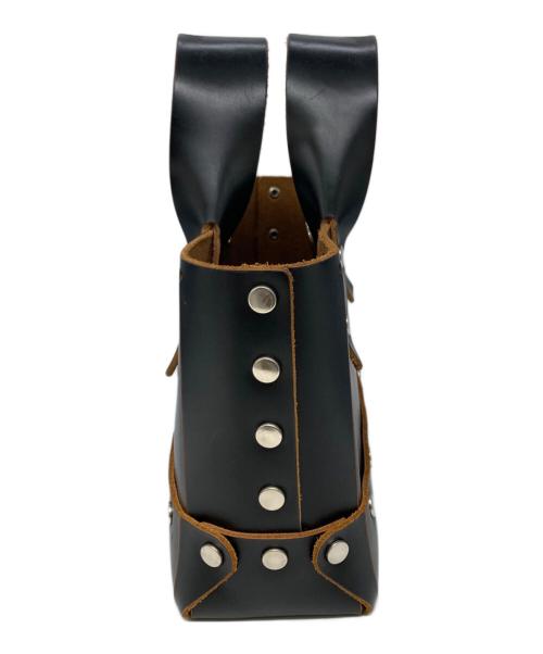 HENDER SCHEME（エンダースキーマ）HENDER SCHEME (エンダースキーマ) assemble rectangle bag S ブラックの古着・服飾アイテム