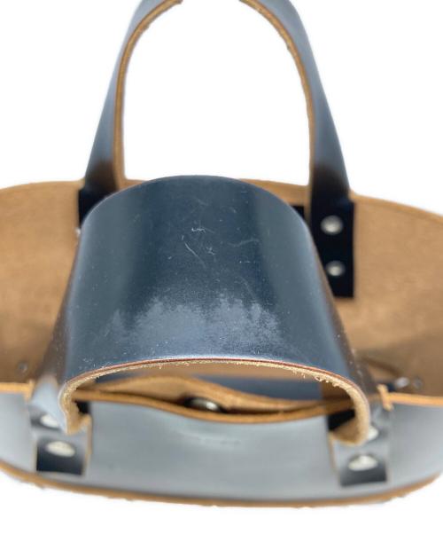 HENDER SCHEME（エンダースキーマ）HENDER SCHEME (エンダースキーマ) assemble rectangle bag S ブラックの古着・服飾アイテム