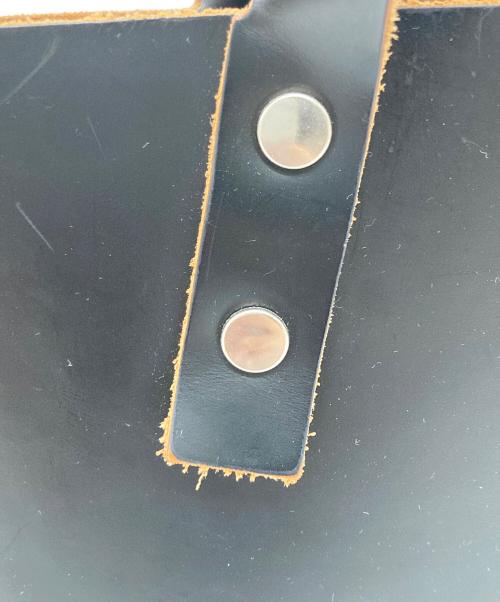 HENDER SCHEME（エンダースキーマ）HENDER SCHEME (エンダースキーマ) assemble rectangle bag S ブラックの古着・服飾アイテム