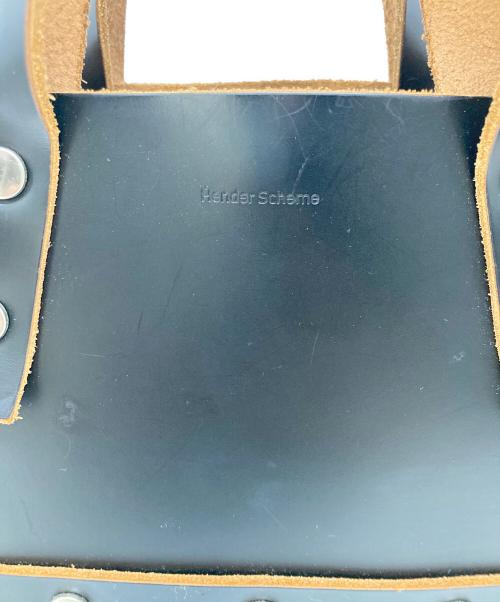 HENDER SCHEME（エンダースキーマ）HENDER SCHEME (エンダースキーマ) assemble rectangle bag S ブラックの古着・服飾アイテム