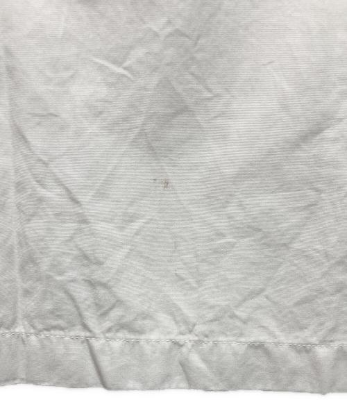 PRADA（プラダ）PRADA (プラダ) ロゴトライアングルボーリングシャツ ホワイト サイズ:Ｓの古着・服飾アイテム