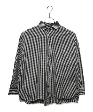 中古・古着通販】ticca (ティッカ) ギンガムチェック スクエアシャツ 