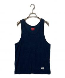 SUPREME（シュプリーム）の古着「パイルタンクトップ」｜ネイビー