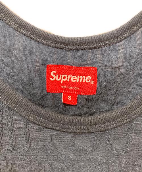 SUPREME（シュプリーム）SUPREME (シュプリーム) パイルタンクトップ ネイビー サイズ:Sの古着・服飾アイテム