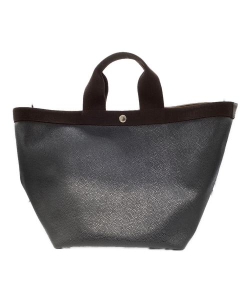 Herve Chapelier（エルベシャプリエ）Herve Chapelier (エルベシャプリエ) 725GPリュクス舟型トートL ブラックの古着・服飾アイテム