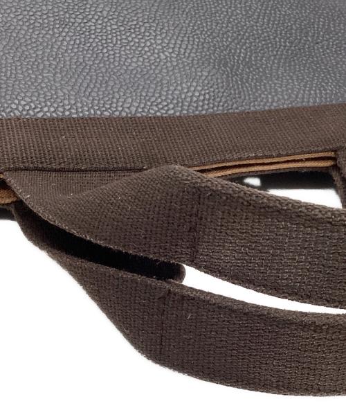 Herve Chapelier（エルベシャプリエ）Herve Chapelier (エルベシャプリエ) 725GPリュクス舟型トートL ブラックの古着・服飾アイテム