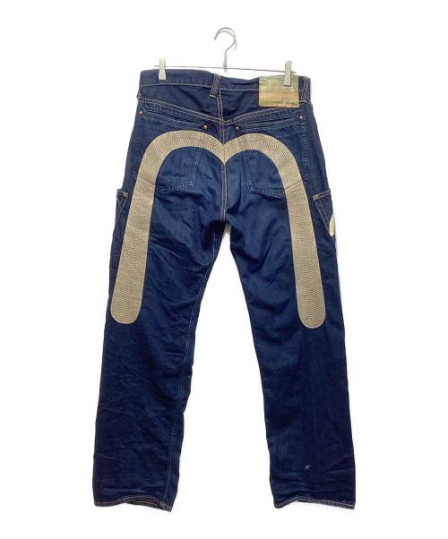 EVISU（エヴィス）EVISU (エヴィス) デニムパンツ インディゴ サイズ:34の古着・服飾アイテム