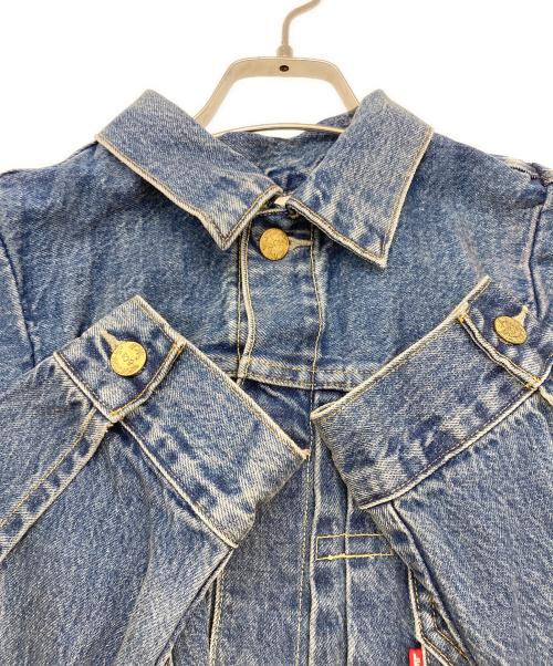sacai（サカイ）sacai (サカイ) LEVI'S (リーバイス) Denim Jacket インディゴ サイズ:Mの古着・服飾アイテム