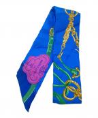 HERMESエルメス）の古着「ツイリースカーフ」｜ブルー