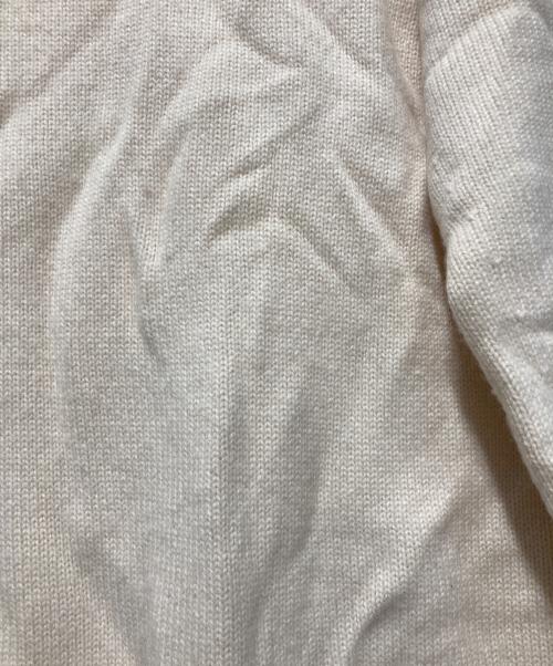 DRAWER（ドゥロワー）Drawer (ドゥロワー) 7Gカシミヤタートルネック スリット ニット セーター ベージュ サイズ:freeの古着・服飾アイテム