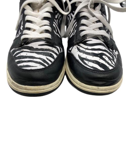 NIKE SB（ナイキエスビー）NIKE SB (ナイキエスビー) Quartersnacks (クォータースナックス) ローカットスニーカー ブラック サイズ:25.5の古着・服飾アイテム