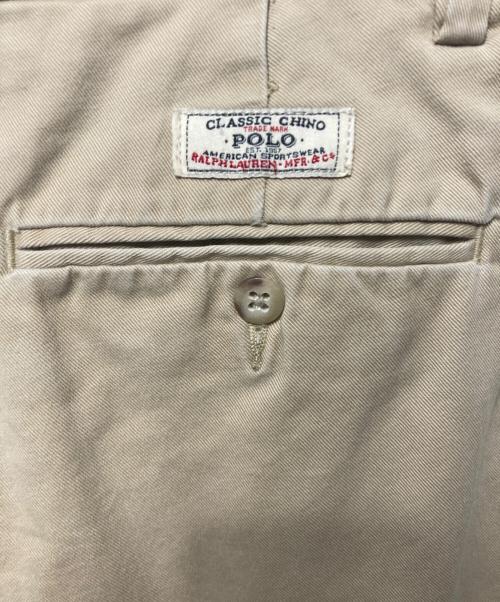 POLO RALPH LAUREN（ポロ・ラルフローレン）POLO RALPH LAUREN (ポロ・ラルフローレン) PROSPECT SHORT ベージュ サイズ:30の古着・服飾アイテム