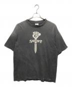 SAINT MICHAELセントマイケル）の古着「Fist SS Tee」｜グレー