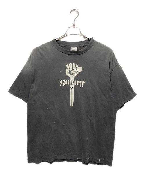 SAINT MICHAEL（セントマイケル）SAINT MICHAEL (セントマイケル) Fist SS Tee グレー サイズ:Lの古着・服飾アイテム