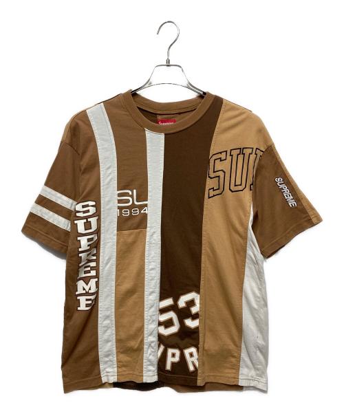 SUPREME（シュプリーム）SUPREME (シュプリーム) Reconstructed S/S Top ブラウン サイズ:Ｓの古着・服飾アイテム