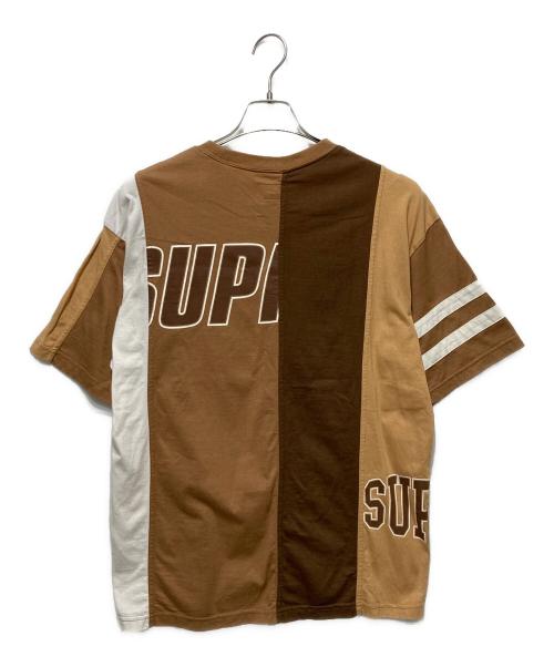 SUPREME（シュプリーム）SUPREME (シュプリーム) Reconstructed S/S Top ブラウン サイズ:Ｓの古着・服飾アイテム
