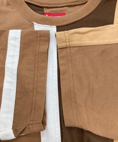 SUPREME（シュプリーム）SUPREME (シュプリーム) Reconstructed S/S Top ブラウン サイズ:Ｓの古着・服飾アイテム