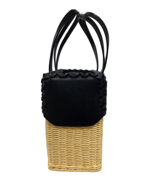 A VACATION（ア ヴァケーション）A VACATION (ア ヴァケーション) RATTAN M カゴバッグ ベージュの古着・服飾アイテム