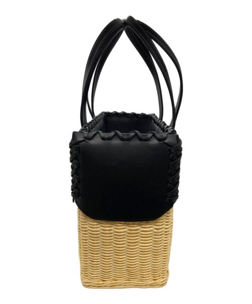 A VACATION（ア ヴァケーション）A VACATION (ア ヴァケーション) RATTAN M カゴバッグ ベージュの古着・服飾アイテム