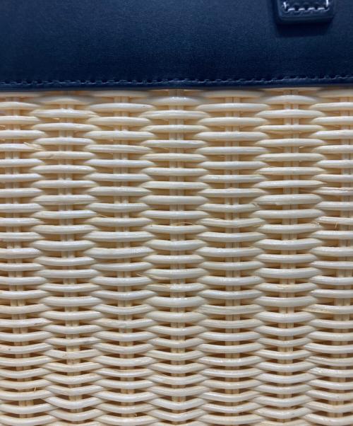 A VACATION（ア ヴァケーション）A VACATION (ア ヴァケーション) RATTAN M カゴバッグ ベージュの古着・服飾アイテム