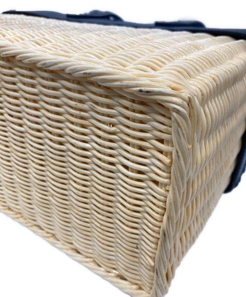 A VACATION（ア ヴァケーション）A VACATION (ア ヴァケーション) RATTAN M カゴバッグ ベージュの古着・服飾アイテム