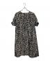 ebure (エブール) 総柄ワンピース ブラック サイズ:36：16000円
