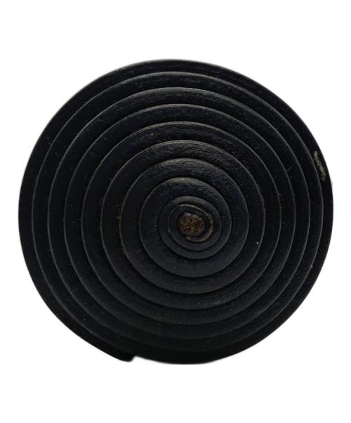 HERMES（エルメス）HERMES (エルメス) ホホバネックレス ブラック×パープルの古着・服飾アイテム