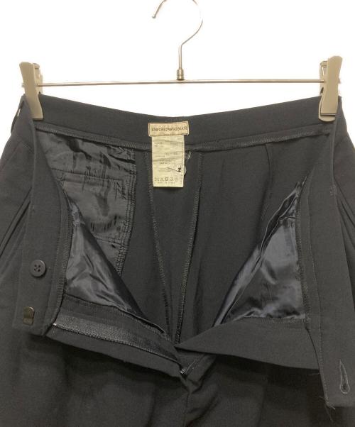 EMPORIO ARMANI（エンポリオアルマーニ）EMPORIO ARMANI (エンポリオアルマーニ) トロピカルウールスラックス ネイビー サイズ:46の古着・服飾アイテム