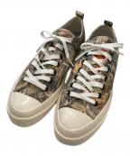 dybbukディブク）の古着「リアルツリーカモスニーカー」｜ブラウン