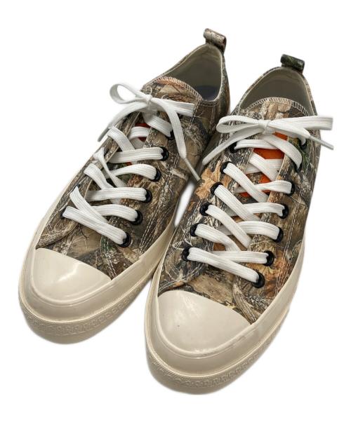 dybbuk（ディブク）dybbuk (ディブク) リアルツリーカモスニーカー ブラウン サイズ:US9の古着・服飾アイテム