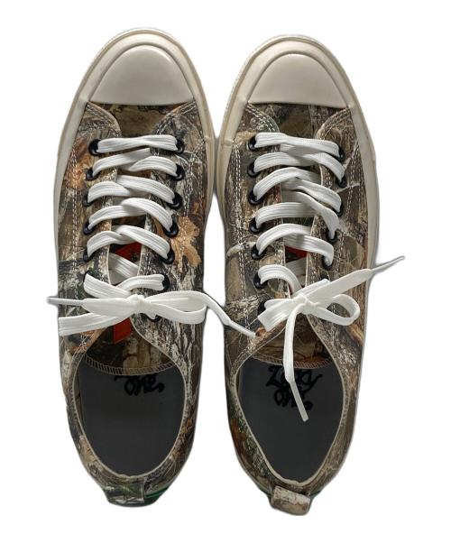 dybbuk（ディブク）dybbuk (ディブク) リアルツリーカモスニーカー ブラウン サイズ:US9の古着・服飾アイテム