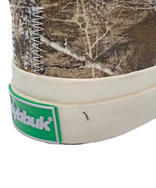 dybbuk（ディブク）dybbuk (ディブク) リアルツリーカモスニーカー ブラウン サイズ:US9の古着・服飾アイテム