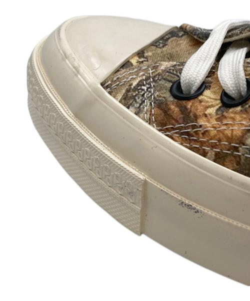 dybbuk（ディブク）dybbuk (ディブク) リアルツリーカモスニーカー ブラウン サイズ:US9の古着・服飾アイテム