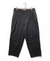 COOTIE PRODUCTIONS（クーティープロダクツ）の古着「ウールリネンタックパンツ」｜ブラック