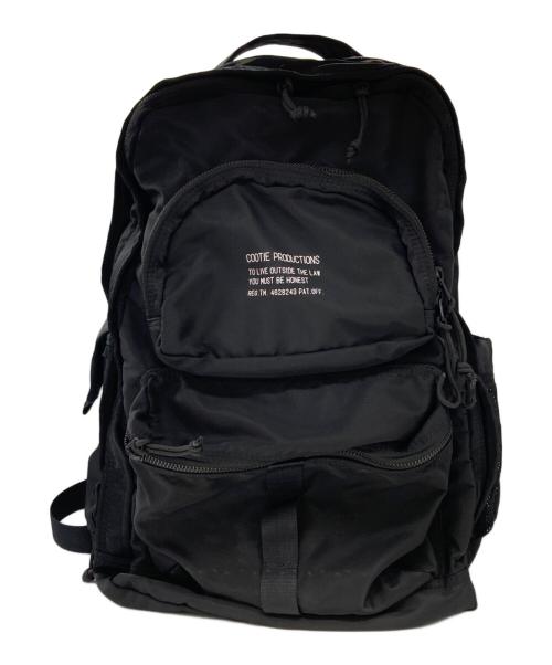 COOTIE PRODUCTIONS（クーティープロダクツ）COOTIE PRODUCTIONS (クーティープロダクツ) NYLON BACKPACK ブラックの古着・服飾アイテム
