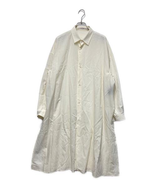 THE RERACS（ザ リラクス）THE RERACS (ザ リラクス) シャツワンピース ホワイト サイズ:-の古着・服飾アイテム