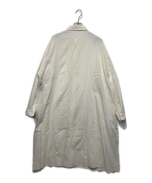 THE RERACS（ザ リラクス）THE RERACS (ザ リラクス) シャツワンピース ホワイト サイズ:-の古着・服飾アイテム