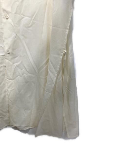 THE RERACS（ザ リラクス）THE RERACS (ザ リラクス) シャツワンピース ホワイト サイズ:-の古着・服飾アイテム