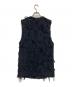 sahara (サハラ) Cut Jacquard Vest ブラック サイズ:-：5000円