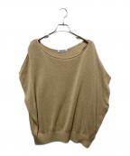BABYLONEバビロン）の古着「ニュアンスニットプルオーバー」｜ベージュ