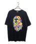 A BATHING APE（アベイシングエイプ）の古着「APE HEAD TEE」｜ブラック