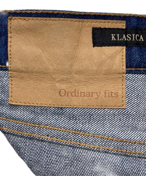 KLASICA（クラシカ）KLASICA (クラシカ) ordinary fits (オーディナリーフィッツ) テーパードデニムパンツ インディゴ サイズ:2の古着・服飾アイテム