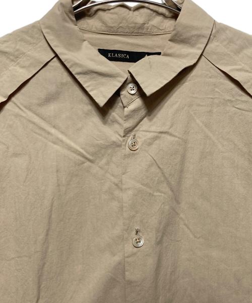 KLASICA（クラシカ）KLASICA (クラシカ) ショートスリーブシャツ ベージュ サイズ:2の古着・服飾アイテム