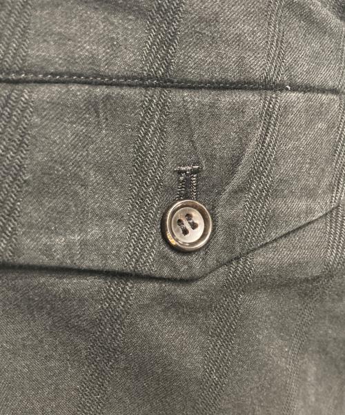 COMME des GARCONS HOMME（コムデギャルソン オム）COMME des GARCONS HOMME (コムデギャルソン オム) 00’Sブラックストライプコットンパンツ ブラック サイズ:Ｓの古着・服飾アイテム